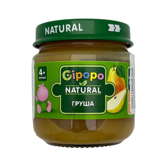 Gipopo 3413 Ince Armud Meyve Puresi, 80 g - 1