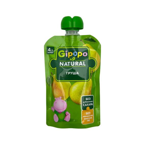 Gipopo 3420 Ince Armud Meyve Puresi, 90 g - 1