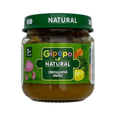 Gipopo 4632 Terevez Qarisigi Puresi, 80 g