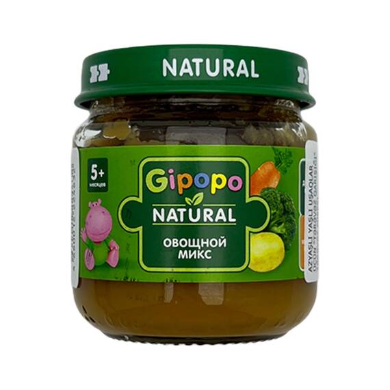 Gipopo 4632 Terevez Qarisigi Puresi, 80 g - 1