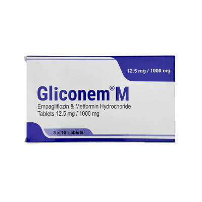GLICONEM 12,5MG/1000MG N30 TAB - 