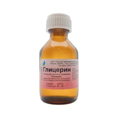 GLISERIN 860MG 25ML MEHLUL (RUS) - 