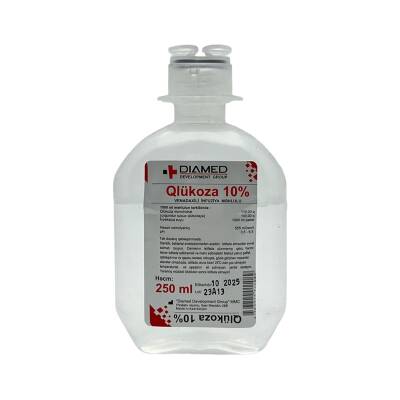 GLUKOZA 10% 250ML SISTEM DIAMED (15) - 