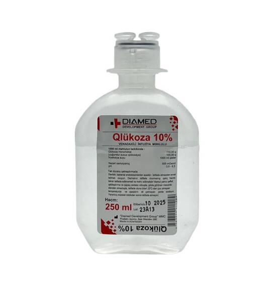 GLUKOZA 10% 250ML SISTEM DIAMED (15) - 1