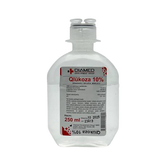 GLUKOZA 10% 250ML SISTEM DIAMED (15) - 1
