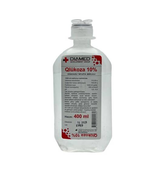 GLUKOZA 10% 400ML SISTEM DIAMED (15) - 1