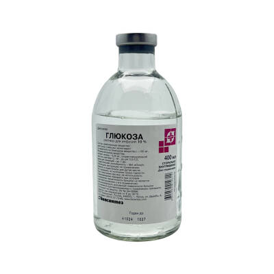 GLUKOZA 10% 400ML SISTEM (RUS) - 