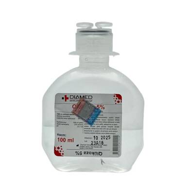 GLUKOZA 5% 100ML SISTEM DIAMED (15) - 