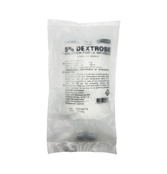 Glukoza 5% 500 ml sistem (polifarma) - 
