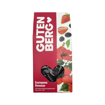 GUTENBERG 14010-101 ETIRLI QARA CAY BOYUK YEKATERINA 100GR - 