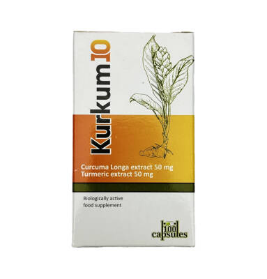 H/F Kurkum 10 N100 Cap - HERBA FLORA