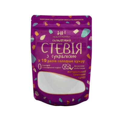 HEALTH HUNTER SEKER EVEZEDICISI STEVIA SUKRALOZA 0509 - 