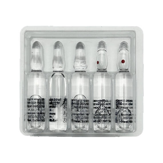 HEPAR KOMP HEEL 2,2ML N5 AMP - 1