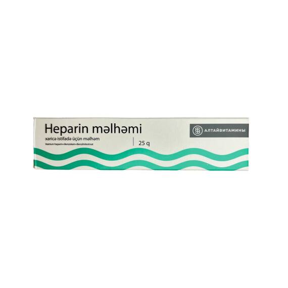 GEPARIN 100 IU 25GR MELHEM (ALTAY) - 1