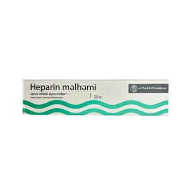Heparin 100 BV 25 q məlhəm - 