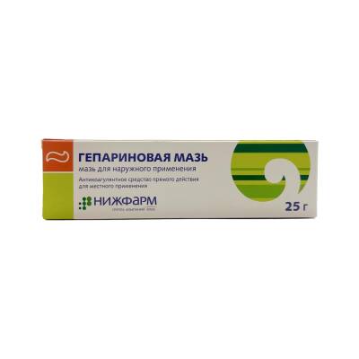 GEPARIN 100 IU 25GR MELHEM (NIJFARM) - 