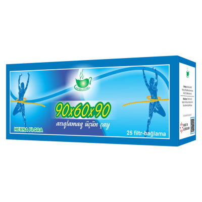 Herba Flora 90x60x90 çay 25 ədədli paket - HERBA FLORA