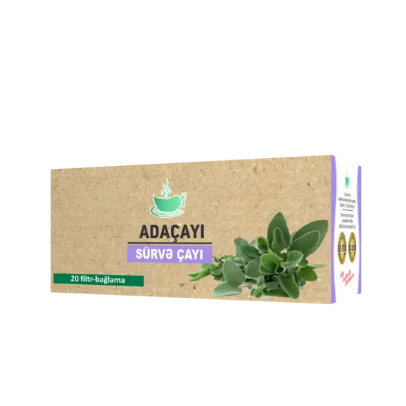 Herba Flora Adaçayı-Sürvə çayı 20 ədədli paket - 1