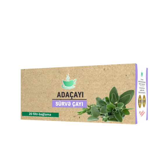 Herba Flora Adaçayı-Sürvə çayı 20 ədədli paket - HERBA FLORA