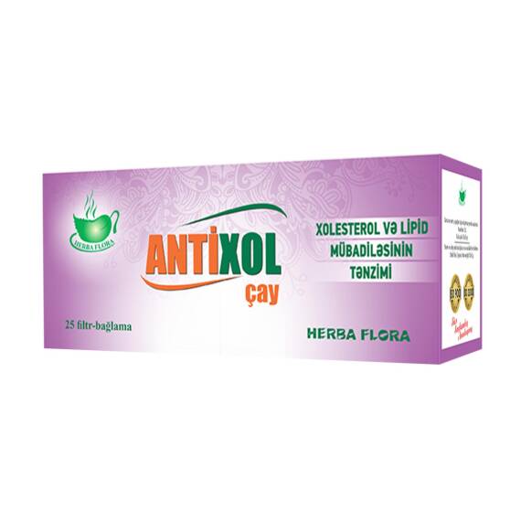 Herba Flora Antixol çayı 25 ədədli paket çay - 1