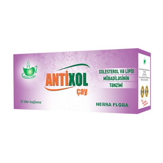 Herba Flora Antixol çayı 25 ədədli paket çay - 1