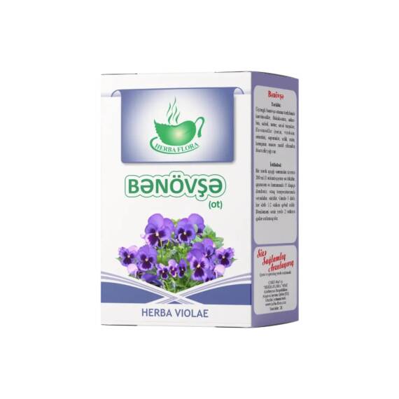 Herba Flora Bənövşə Otu 40 Qr - 1
