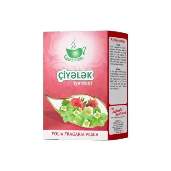 Herba Flora Çiyələk yarpağı 40 qr - 1