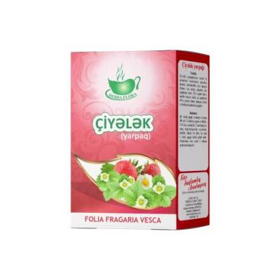 Herba Flora Çiyələk yarpağı 40 qr - HERBA FLORA