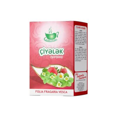 Herba Flora Çiyələk yarpağı 40 qr - HERBA FLORA