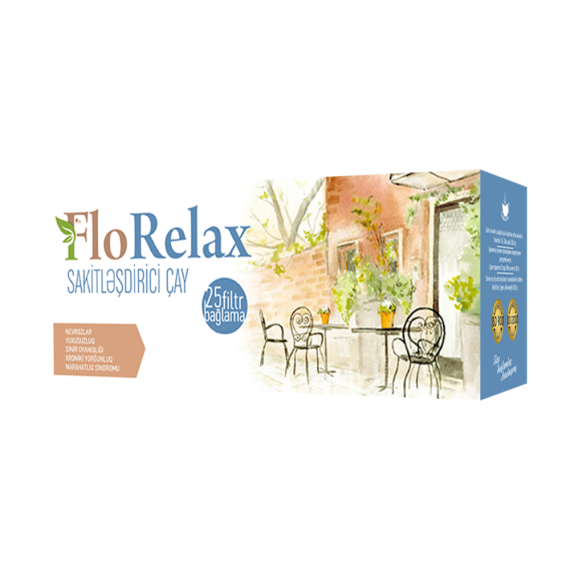 Herba Flora Florelax Sakitləşdirici çay 25 ədədli paket - 1