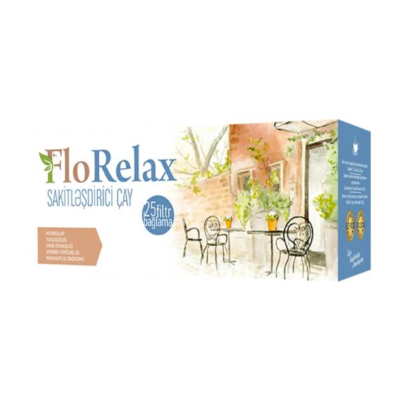 Herba Flora Florelax Sakitləşdirici çay 25 ədədli paket - 1