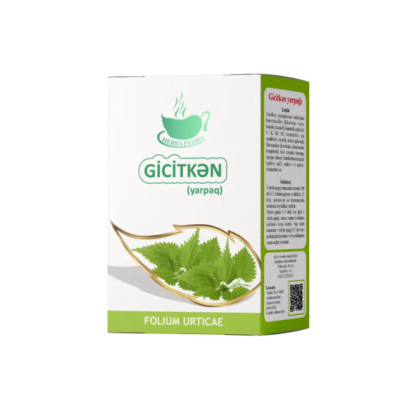 Herba Flora Gicitkən yarpağı 40 qr - HERBA FLORA