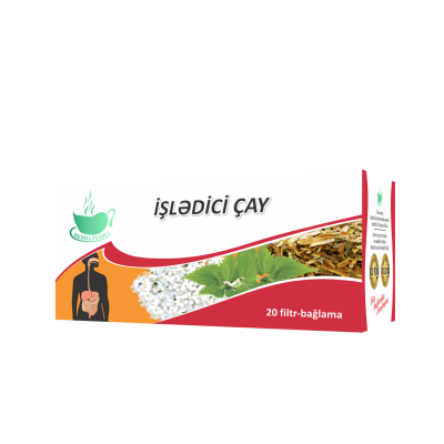 Herba Flora İşlədici çay 20 ədədli paket - HERBA FLORA