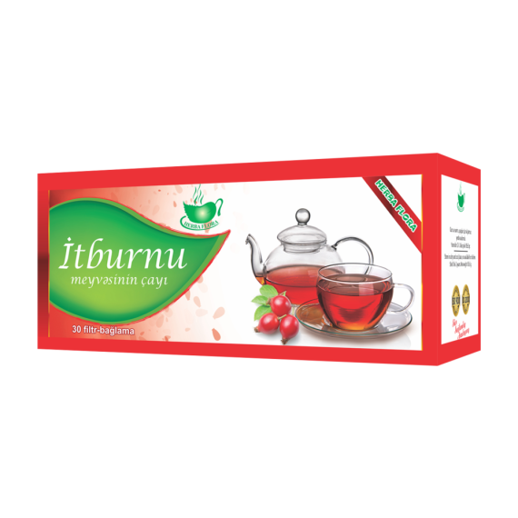 Herba Flora İtburnu meyvəsi çayı 30 ədədli paket - 2