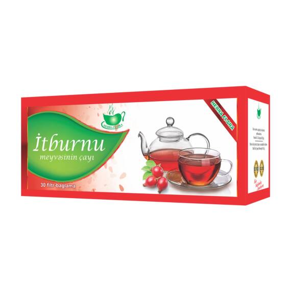 Herba Flora İtburnu meyvəsi çayı 30 ədədli paket - 1
