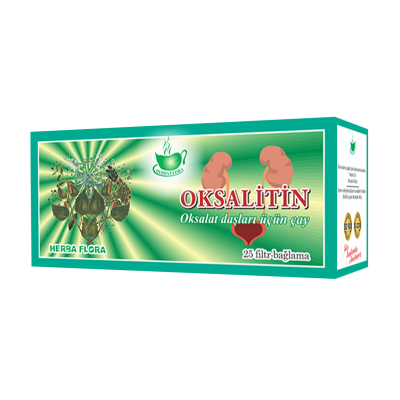 Herba Flora Oksalitin çayı 25 ədədli paket - HERBA FLORA