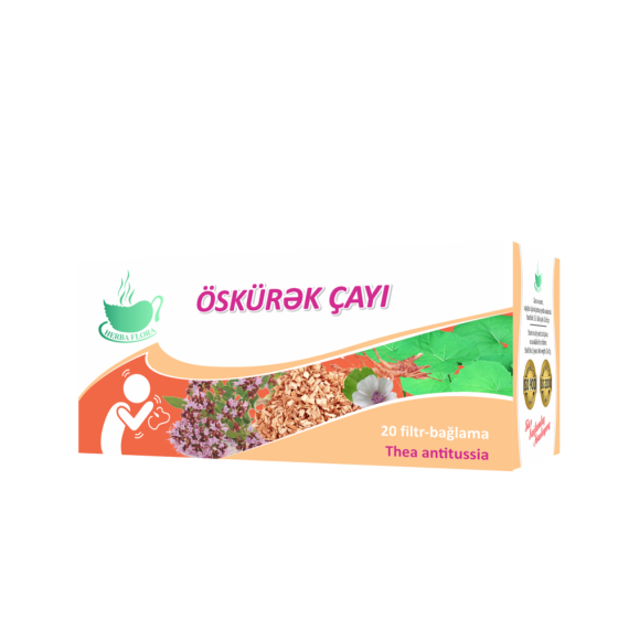 Herba Flora Öskürək əleyhinə çay 20 ədədli paket - 1