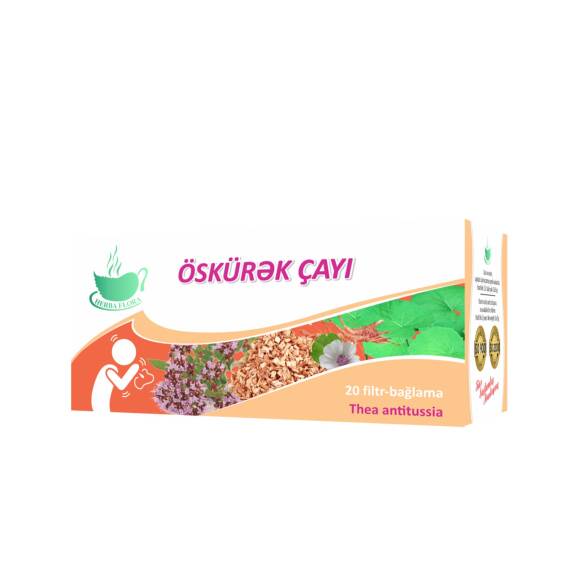 Herba Flora Öskürək əleyhinə çay 20 ədədli paket - 1