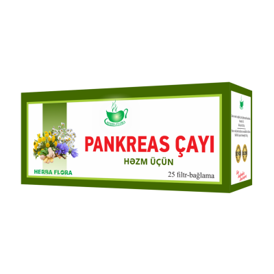 Herba Flora Pankreas çayı 25 ədədli paket - HERBA FLORA