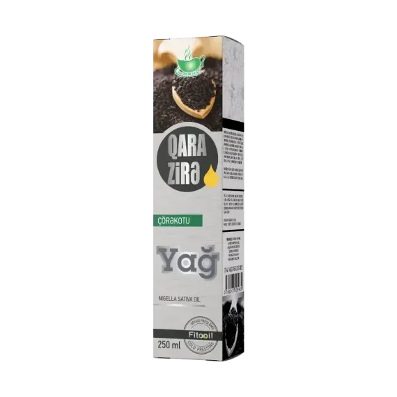 Herba Flora Qara Zirə (Çörəkotu) yağı 250 ml - 1