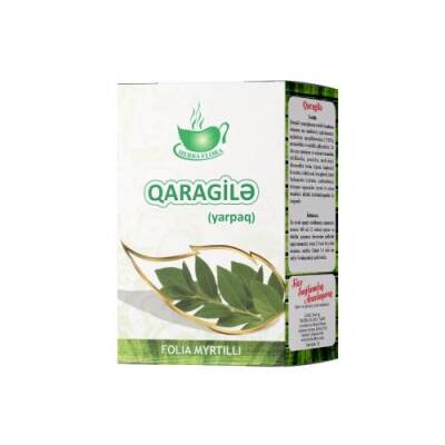 Herba Flora Qaragilə yarpağı 40 qr - HERBA FLORA