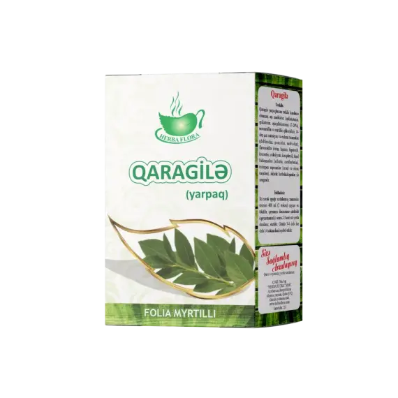 Herba Flora Qaragilə yarpağı 40 qr - 1