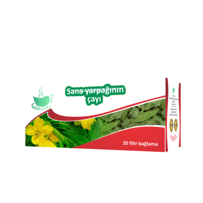 Herba Flora Səna yarpağı çay 20 ədədli - HERBA FLORA