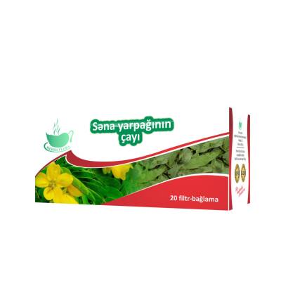 Herba Flora Səna yarpağı çay 20 ədədli - HERBA FLORA