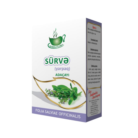 Herba Flora Sürvə yarpağı otu 40 qr - 1