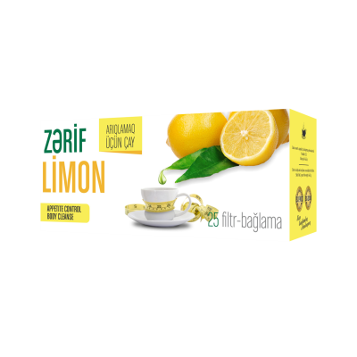 Herba Flora Zərif çay limonlu 25 ədədli - HERBA FLORA