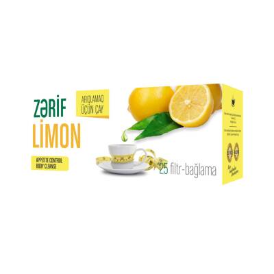 Herba Flora Zərif çay limonlu 25 ədədli - HERBA FLORA