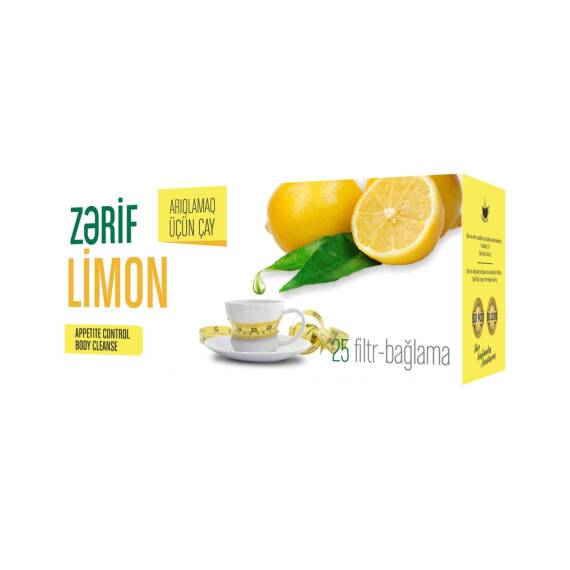 Herba Flora Zərif çay limonlu 25 ədədli - 1