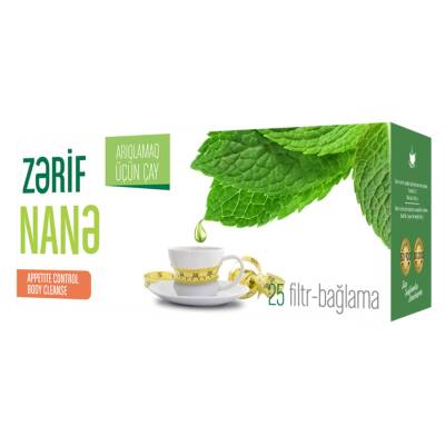 Herba Flora Zərif çay nanəli 25 ədədli - HERBA FLORA