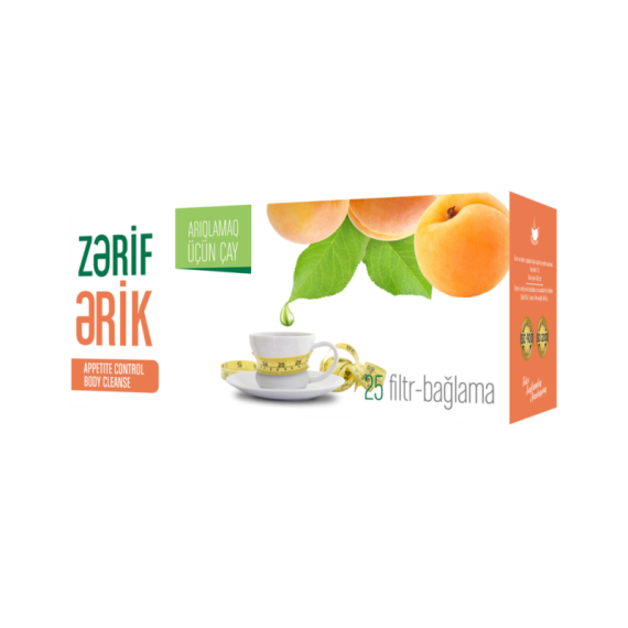 Herba Flora Zərif çay ərikli 25 ədədli - 2